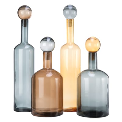 Pols Potten - Carafe Bubbles - Marron - Verre - Designer Pols Potten Studio