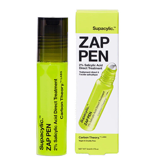 Carbon theory Supacylic roll-on na kožní vady. Zap Pen (Direct Salicylic Acid Treatment) 5 ml