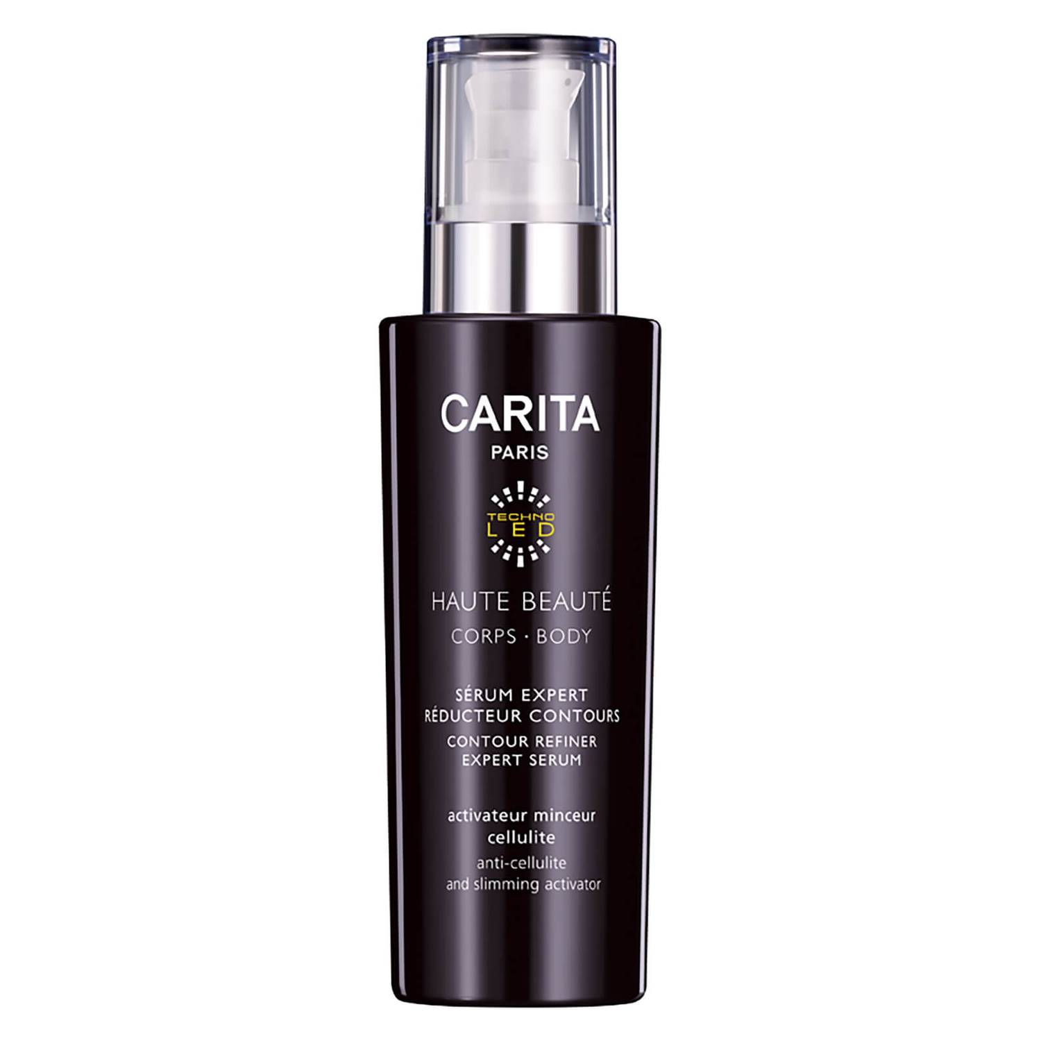 Carita Paris, Haute Beaute, caffeina, rassodante, anticellulite, raffinante e levigante, siero per il corpo, 30 ml