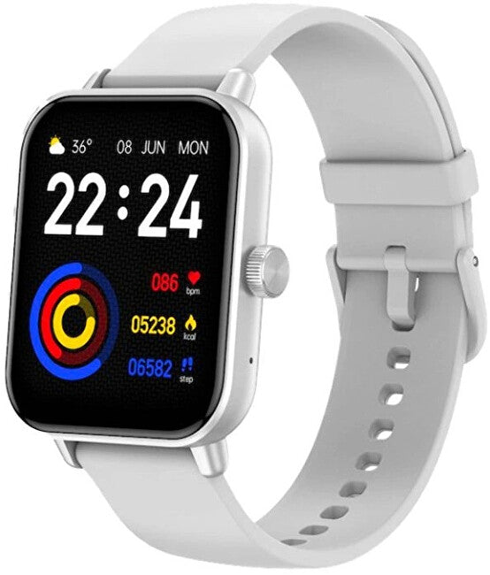 Carneo Smartwatch Carneo Versa HR+ Silber