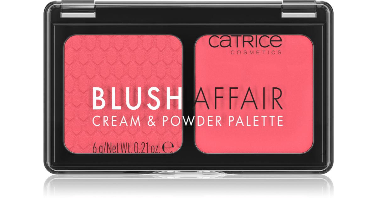 Catrice Blush Affair Creme- und Puderpalette 6g 010 Atemberaubende Erdbeere