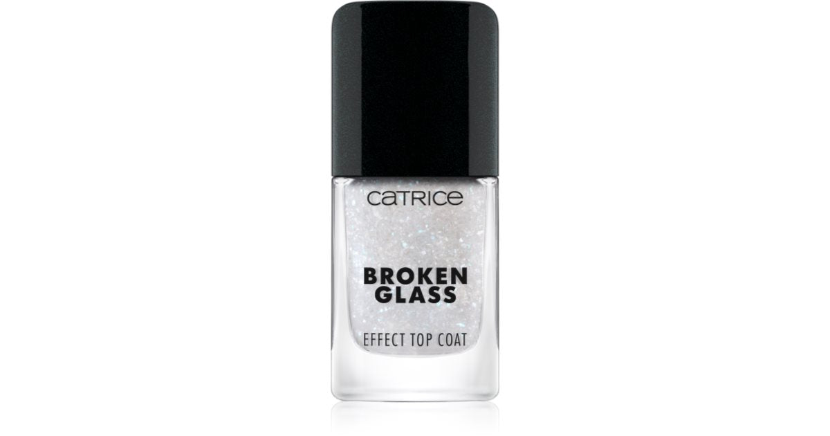 Catrice Broken Glass Effect Top Coat Nail Glitter Color 050 Sparkling Reflection 10,5 ml