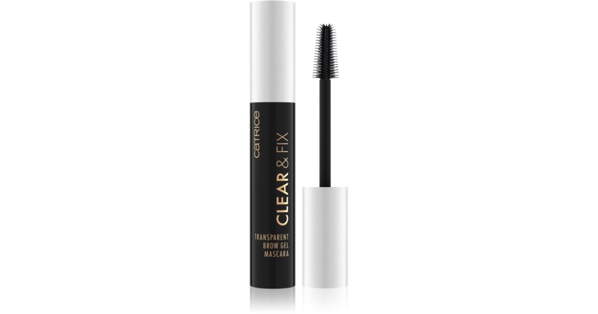 Catrice Clear & Fix Brow Gel Mascara de fixare a sprancenelor cu uscare rapida 5 ml 010 Transparent