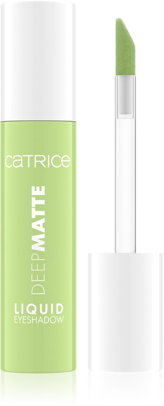 Catrice Deep Matte flüssige Lidschattenfarbe 040 Lime Light 4 ml