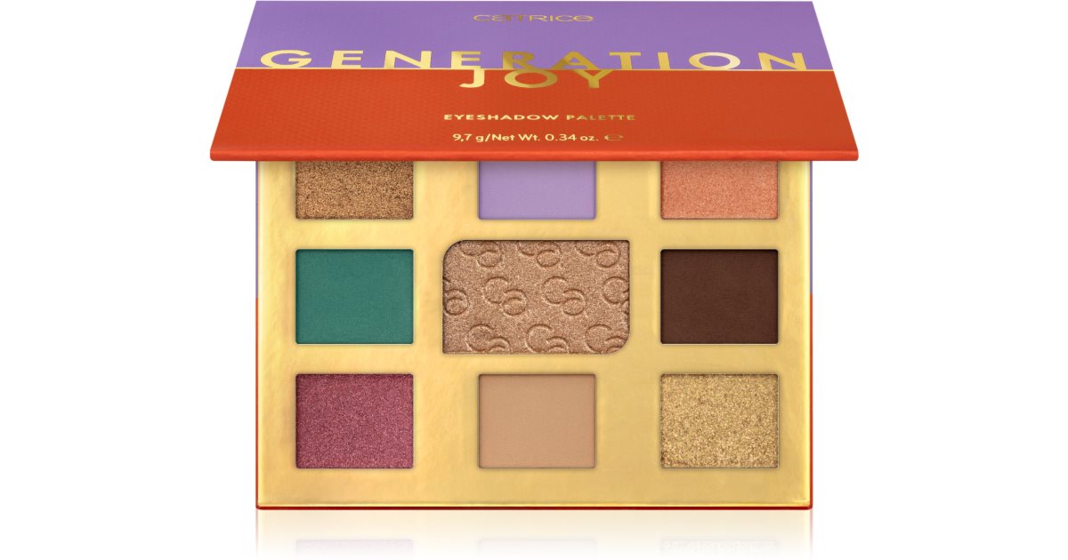 Catrice GENERATION JOY Lidschatten-Palette Farbe C01 Show It Off 9,7 g