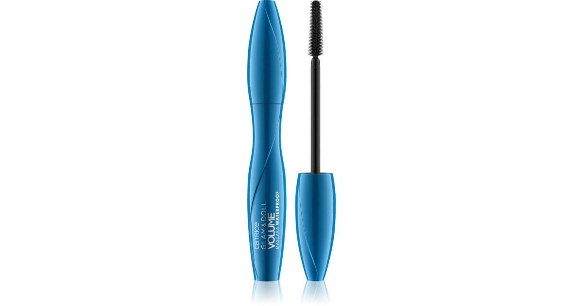 Catrice Glam & Doll Volume Mascara pentru volum maxim rezistent la apa negru 10 ml