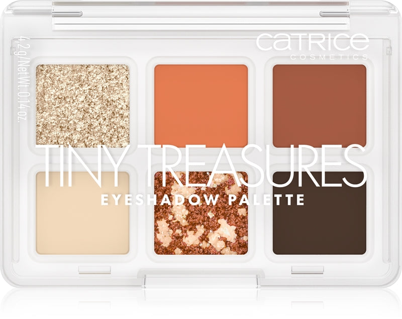 Catrice Tiny Treasures Lidschattenpalette Farbe 030 Heat It Bis zu 4,2 g