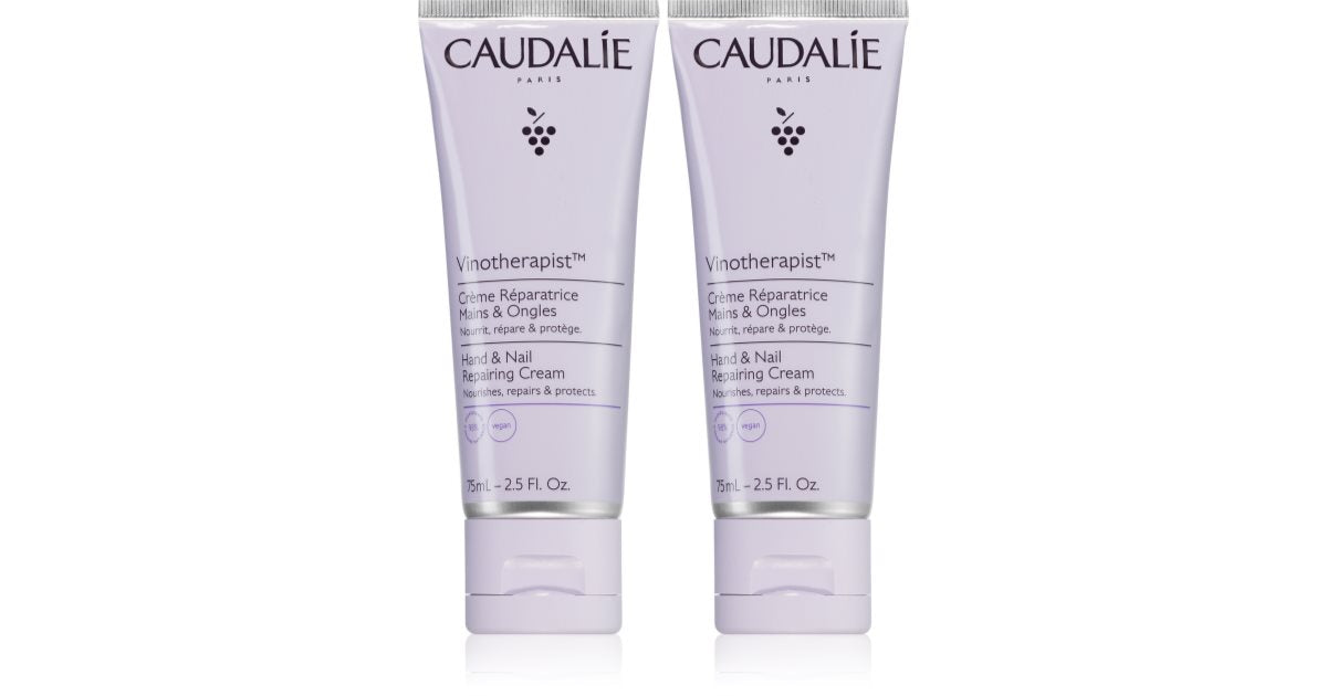 Vinoterapeut hand- och nagelkrämset (Hand and Nail Cream Duo) 2 x 75 ml