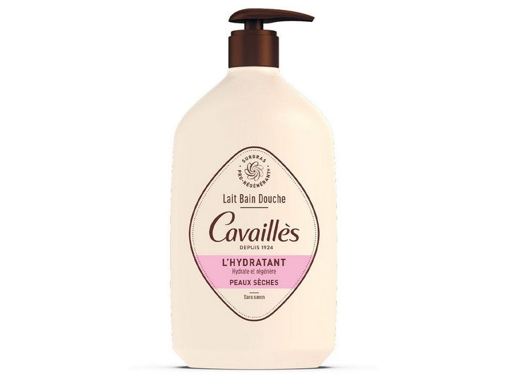 Cavaillès Bath and Shower Milk - Moisturizer - Dry Skin 1 Liter