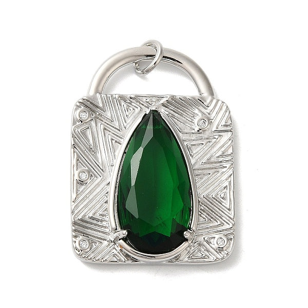 Pendentifs en laiton de placage de support de serrure