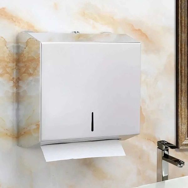 Toilet Paper Holders Hand Towel Paper Holder Commercial Toilet Tissue Wipes Dispenser Sponge for Kitchen Sink Stand Bathroom Rack Storage S2