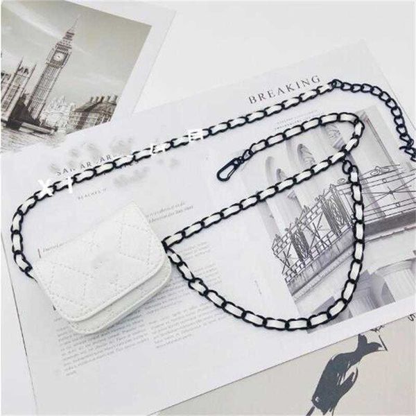 Fashion Designer Cross Body Bags Handbags Clutch Lady Coin Purse Shoulder Headphone Bag For Women Luxury Chains waist bag Letter Leather Wal