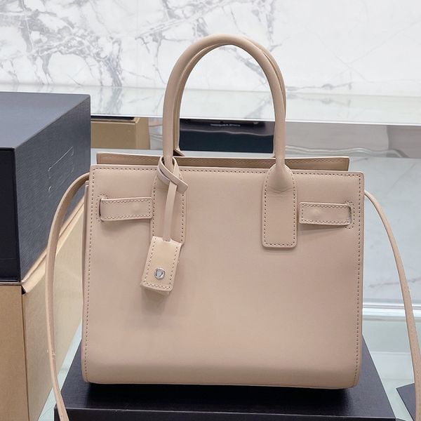 Organ Tote women&#039;s crossbody handbags Designer Bag Sac De Jour Shoulder Bags 26cm 22 Cm Crocodile Grain Calfskin With Lock Hasp Black H