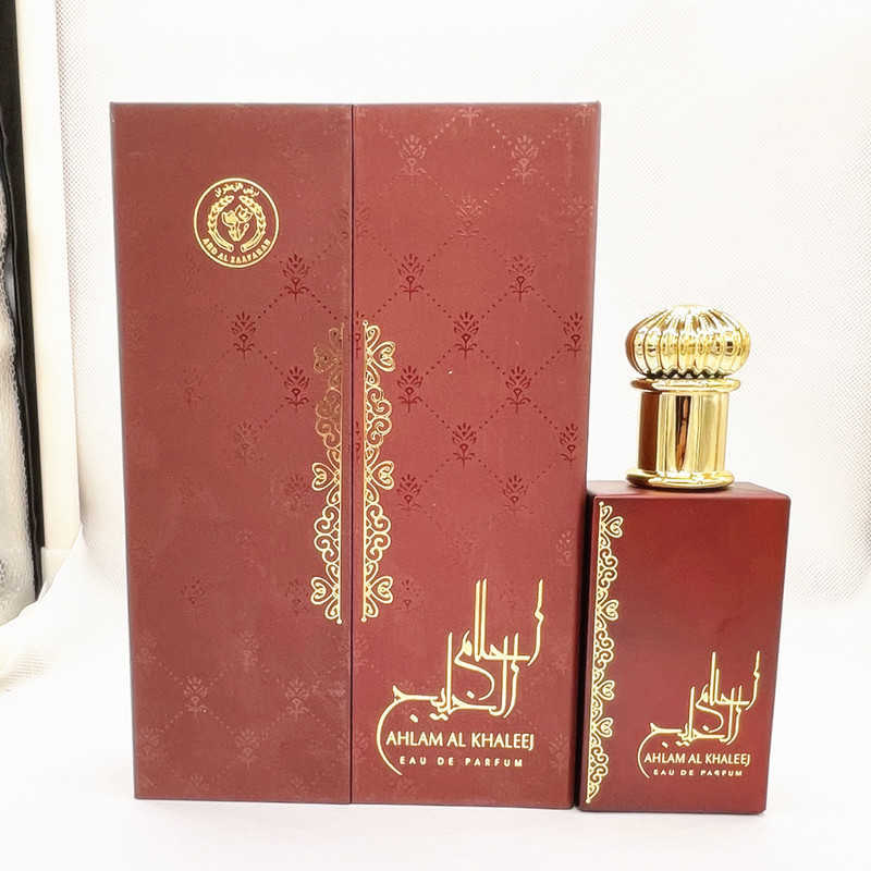 Fragrance Red High-end Wooden Gift Box Perfume for Arab Men and Women Dubai Uae
