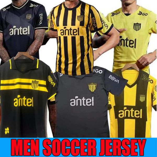 24 25 Uruguay Home Soccer Jerseys Commemorative Edition 2024 2025 Club Atletico Penarol C.RODRIGUEZ Gargano football shirts 131th c3