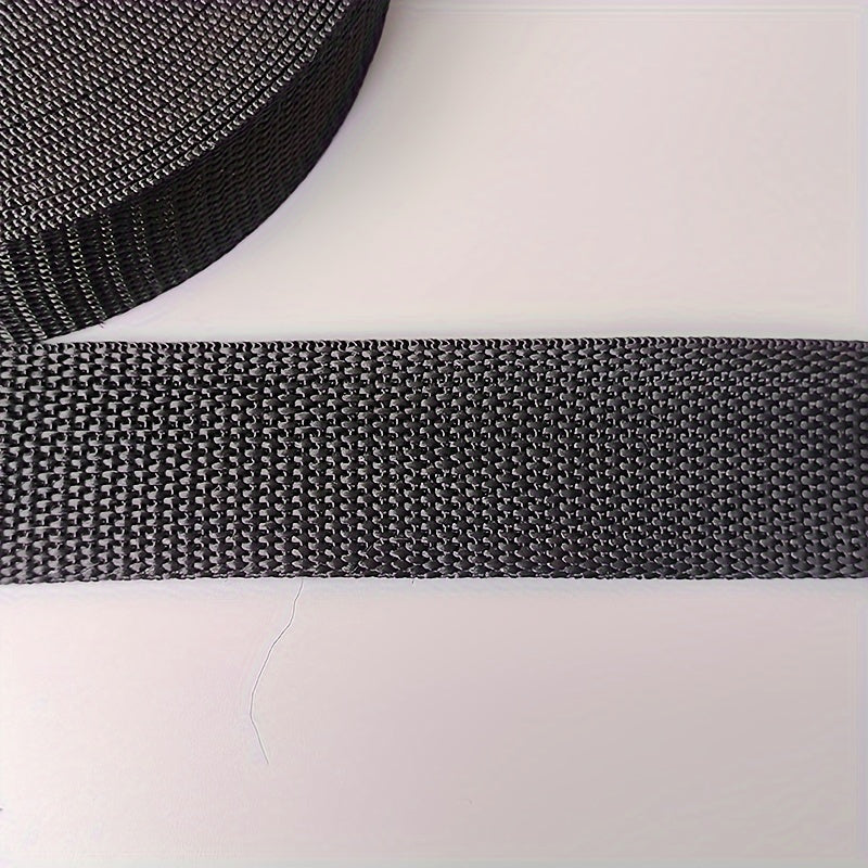 TEMU Polyester Webbing Strap, 5 Yards X 1.18 Inches - Fabric For Backpacks, School Bags, Canvas Crafts & Diy Projects