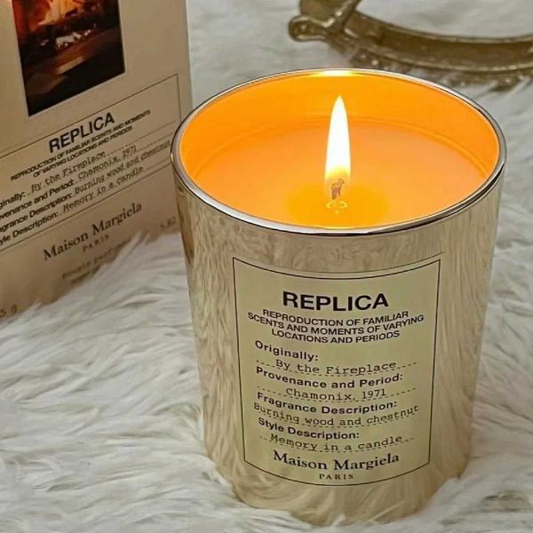 Candles Christmas Limited Fragrance Candle Special Gold Package Lazy Sunday Morning Aromatherapy Candle Comfort perfume Home Decoration W240
