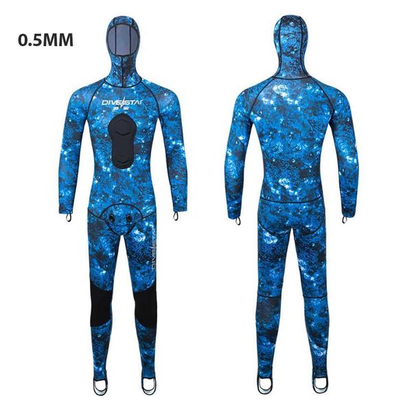 0.5mm Lycra Wetsuitsurf Scuba Diving Suit Equipment Underwater Fishing Spearfishing Kitesurf Swimwear Wet Suit EquipmentXJ241220