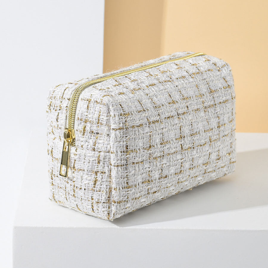 SL288M Lipstick bag light luxury cosmetics storage bag female portable travel bag high-end small fragrance style sanitary napkin bag