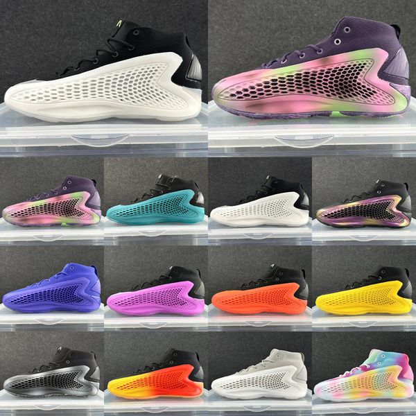 Basketball Shoes Ae 1 Best of Stormtrooper All-star the Future Velocity Blue Grey Men with AE1 Love New Wave Coral Anthony Edwards Mens Spor
