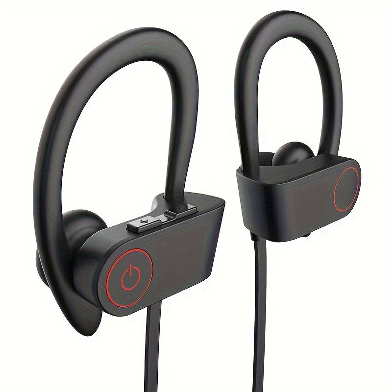 TEMU U8 In Ear Outdoor Sport Wireless Earphone Neckband Ear Hook Hd Hot Selling Earbuds