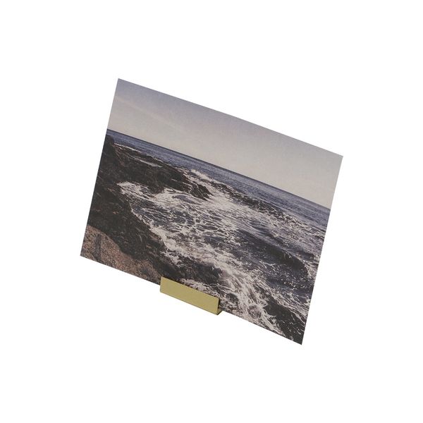 Ins Metal Copper Gold Sign Stand Desk Label Holder Stand