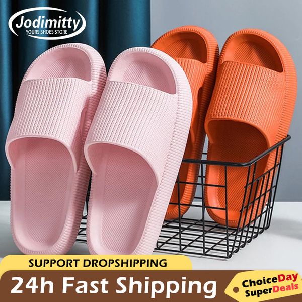 Fashion Women Men Slippers Summer Beach Slides Bathroom Anti-Slip Slipper Soft Sole Sandals Fashion Flip-Flops Light Shoes Women