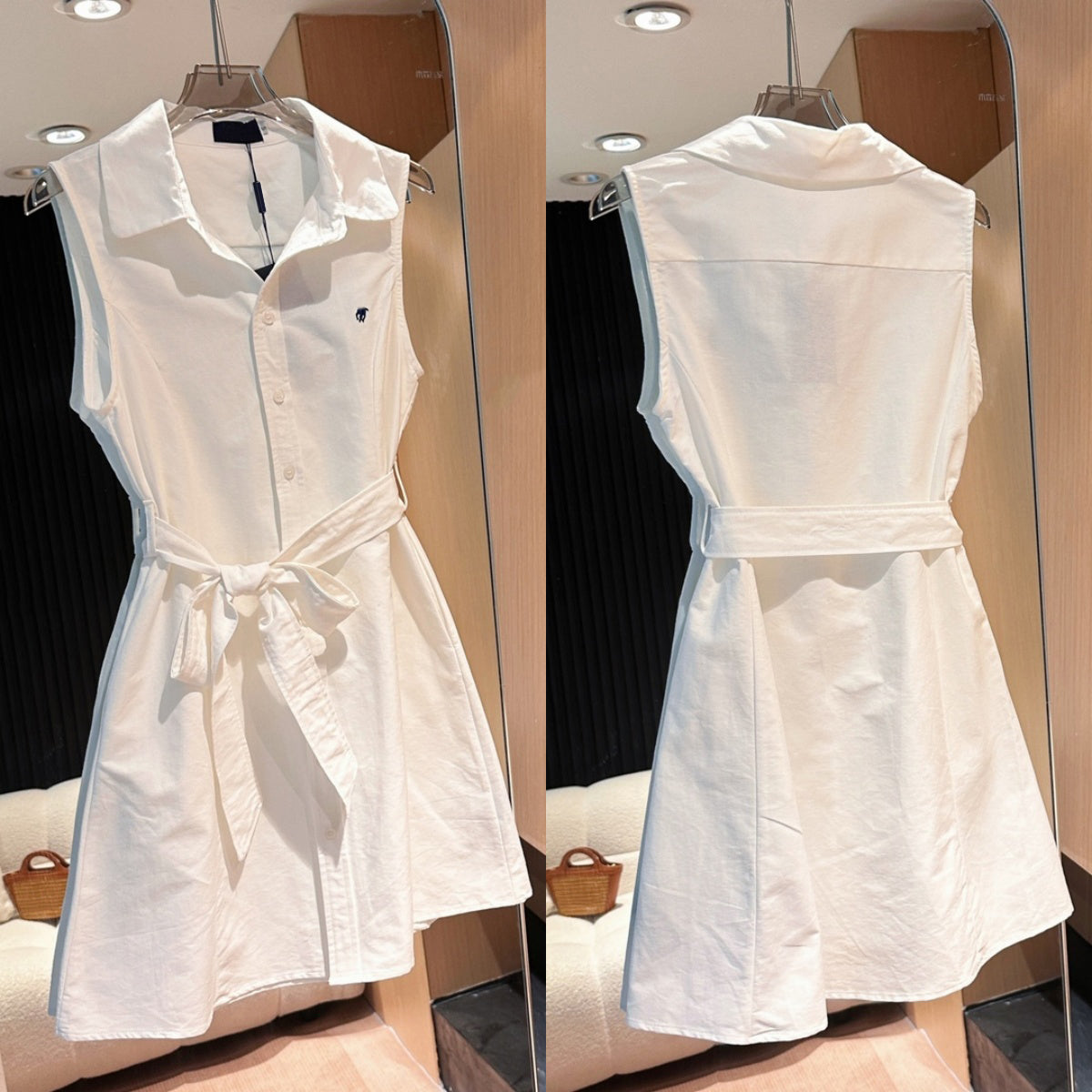 Women Dress Sleeveless Dresses Summer Skirts Fashion Girls Skirt Short-Sleeved