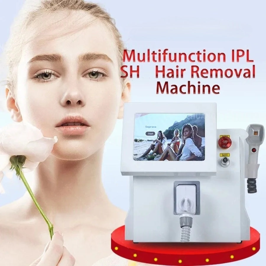 NEW Laser Diode Laser Painless Hair Removal Machine Permanent Ice Platin Cooling System 3 Wavelength Suitable for home and beauty salon