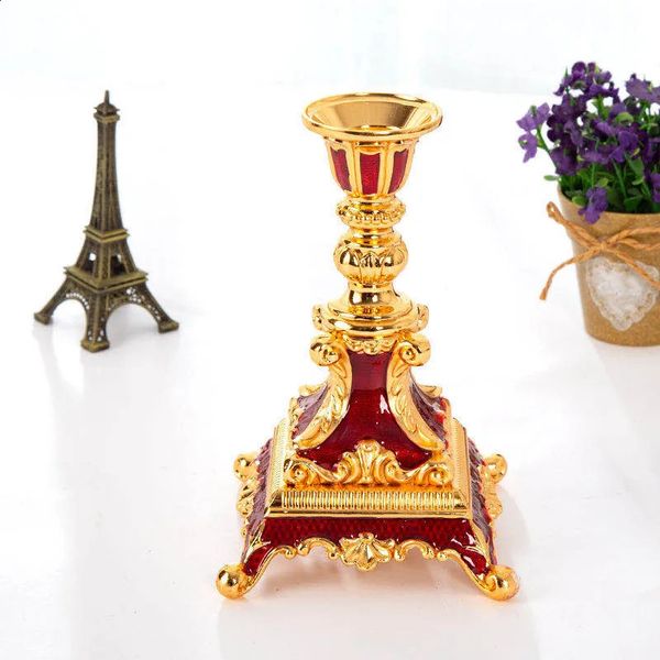 Metal candle holders candle holders wedding decorations dining tables candle holders shooting props handmade candle accessories 241203