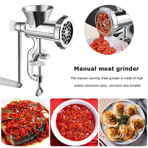Household Manual Meat Grinder Vegetables Fruit Chopper Potatoes Slicer Unique Food Processor Kitchen Accessories B240803