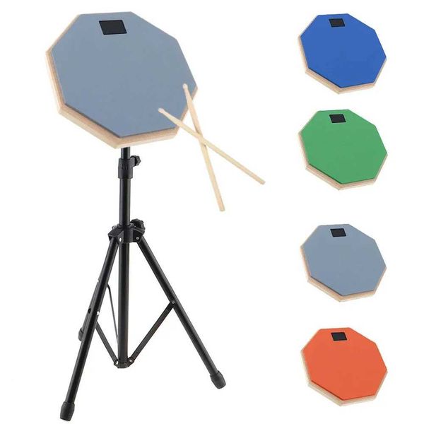Noisemaker Toys Other Beauty Equipment New 8-inch drum kit wooden drum rubber pad beginner training special striking instrument with adjusta