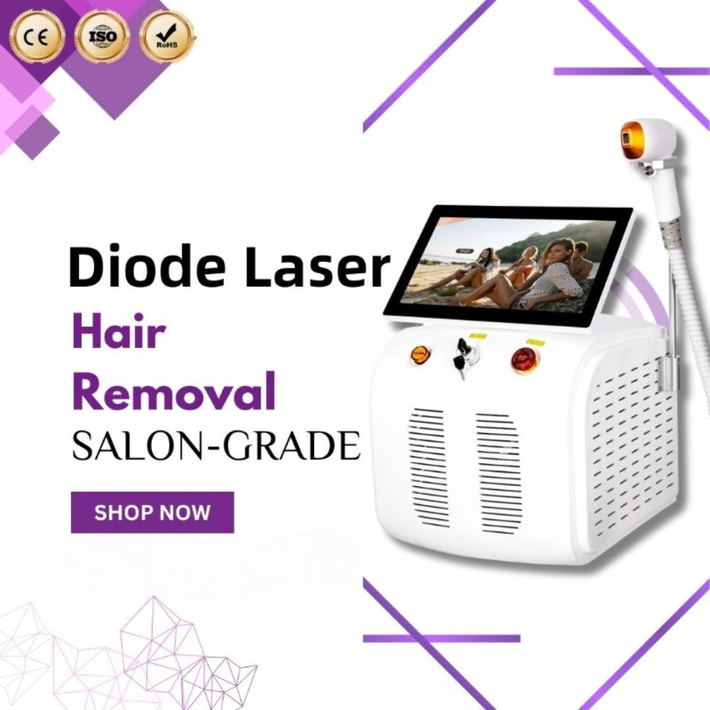 2025 Newest Hair Removal Machine - Advanced Technology for Smooth Skin Safe for Face-Legs-Bikini Line CE Approved