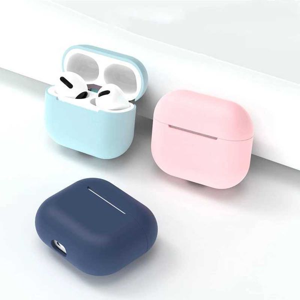 Soft Silicone Case For AirPods 3 Cover Wireless Bluetooth Headphone Protective Case For Air pods 3 Charging Box Bags Accessories Y240810