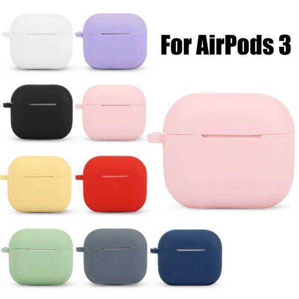 Silicone case for AirPods third-generation protective headphone cover for AirPods 3 case wireless headphone cover M240827