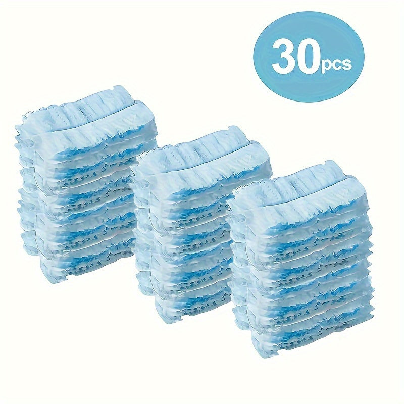 TEMU 30pcs Duster Cloths - Disposable Refills For Effortless Cleaning Of Electronics, Furniture & More - Handle Not Included