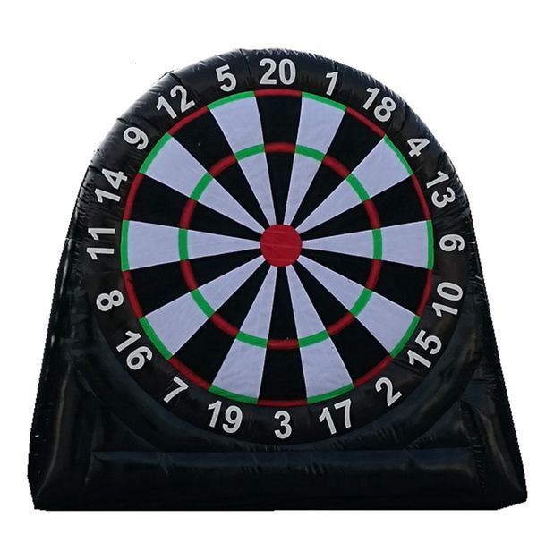 Customized inflatable Soccer dart board football kick dartboard target Sport Games Sticky Ball Shooting for sale