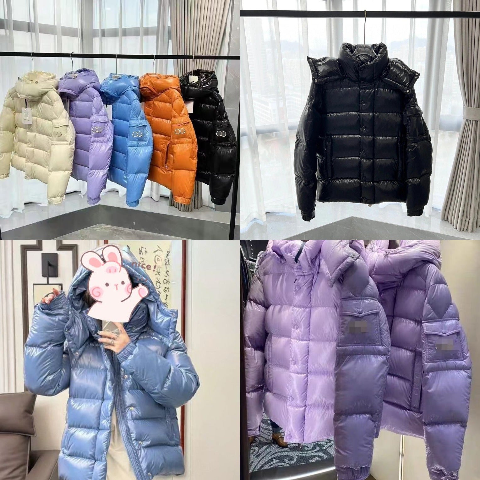 Puffer Jacket Down Designer Jackets Parkas NFC Scan Vest Winter Jacket Outerwear Coats Fashion Clothing Luxury Thick QR Code Doudoune Hooded Windbre