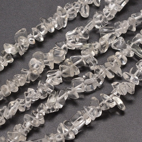 Glass Chip Bead Strands