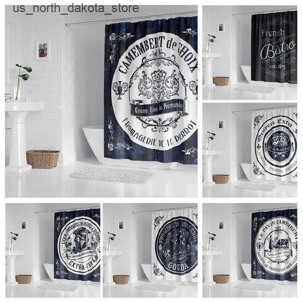 Shower Curtains Home waterproof fabric home accessories 240 * 200 holiday Christmas shower curtain J241205