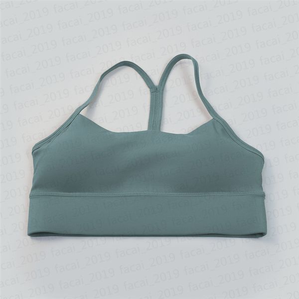 Womens Yoga Bra Tank Summer Y-shaped No Steel Ring Built-in Chest Pad Sports U Bra for Women Gym Sleeveless Fitness Yoga Tops LLLM68 X7