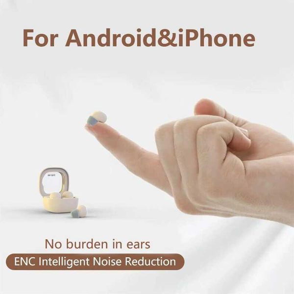 SK Pequenos fones de ouvido sem fio Setphones Sportsleepworkin Classe invisível de som do som de Wearbass de qualidade 2024c250116