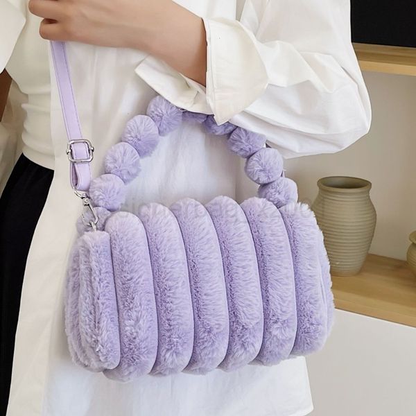 Classic Designer Bag Fashion 10a Top Woman Handbagevening Bags Plush Velvet for Women Versatile Autumn and Winter New Single Shoulder Crossb