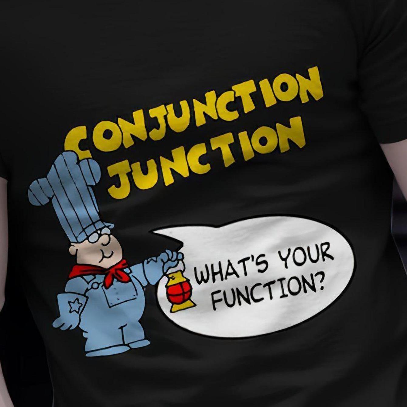 TEMU Men's Rock Conjunction Junction Graphic T-shirt - & Light Bulb Design, Casual Crew Neck Short Sleeve Tee For Casual Attire, Comfortable