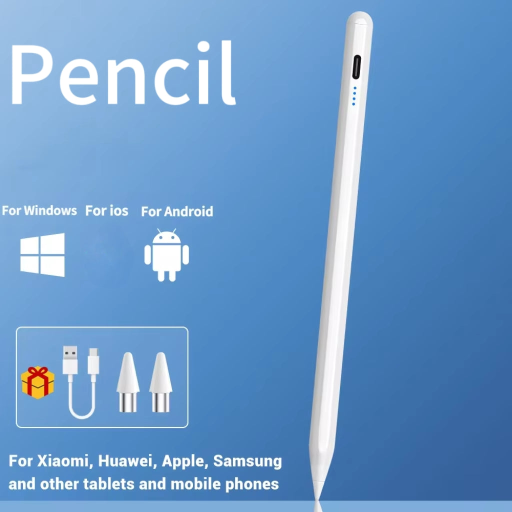 Universal Active Stylus Touch Pen For Apple Pencil Android iOS Capacitive Screen Stylus Pens Magnetic Adsorption For Samsung iPad Xiaomi Tablet acce