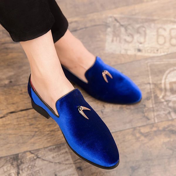 Luxry Men Loafers Shoes Slip On Moccasins Casual Man Party dress wedding Flats Zapatos Hombre Formal Plus Size 3848 240702