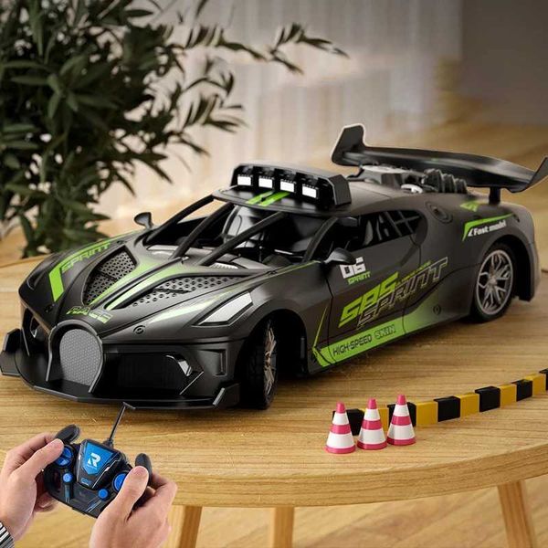 1 18-1 20 Remote Control Racing Car 2.4G High Speed Drift Vehicle Replaceable Tires Boys Game Supercar Toys for Chldrens Gift Z241231