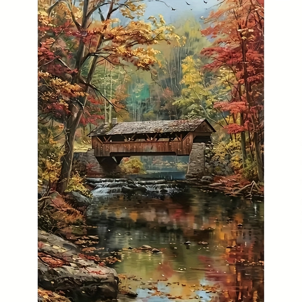 TEMU Scenic Diamond Painting Diy 5d Full Diamond With Number Set. Suitable For Wall Decoration In Home Bedrooms, Corridors, Study Rooms, And