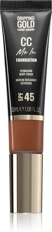 Dripping Gold CC Me In light foundation SPF 45 color Amber 09 32 ml