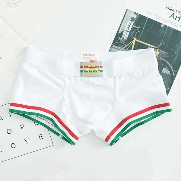 British style cotton underwear mens luxury personal letter boxing pants young and trendy breathable low rise boxing X241207